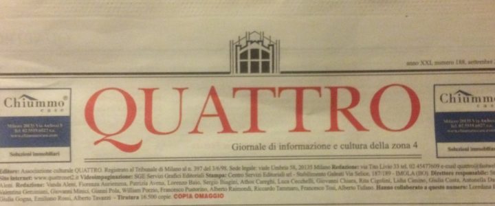 Articolo di QUATTRO Settembre 2017