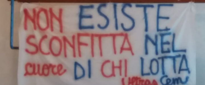 Ultras CEM – Non esiste sconfitta nel cuore di chi lotta Ultras CEM – Non esiste sconfitta nel cuore di chi lotta